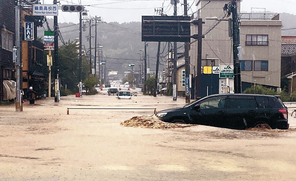 迫る濁流、胸の高さに　奥能登豪雨で輪島・宅田町「なぜ能登ばかり」